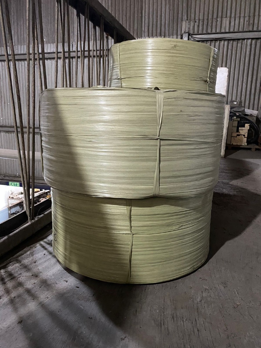 Tali Strapping Band Kuning - Packing Industri 48mm x 90 Yard